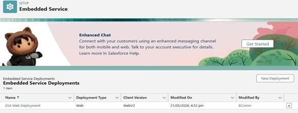 Configuring Agentforce on a B2B Commerce Community Page Step 2
