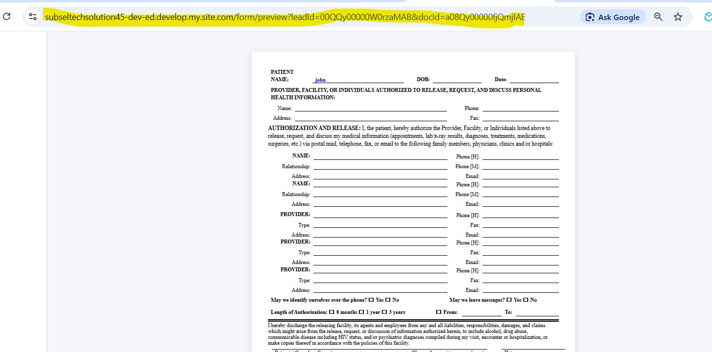 Dynamic Document Preview Step 2