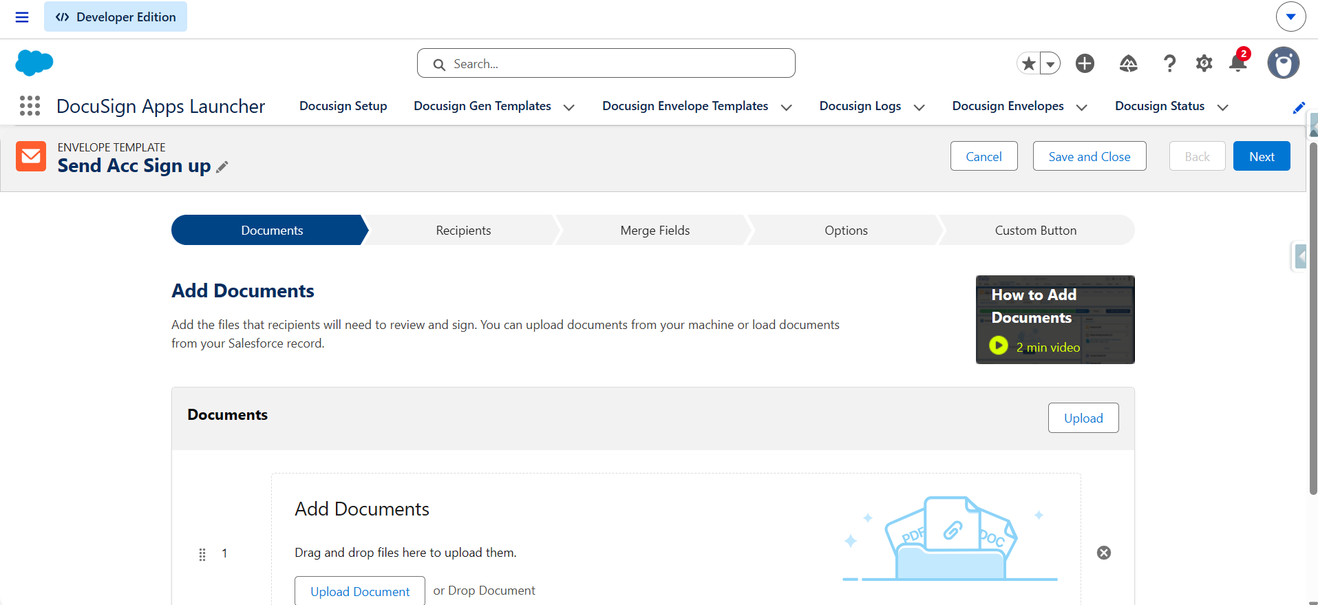DocuSign Step 10