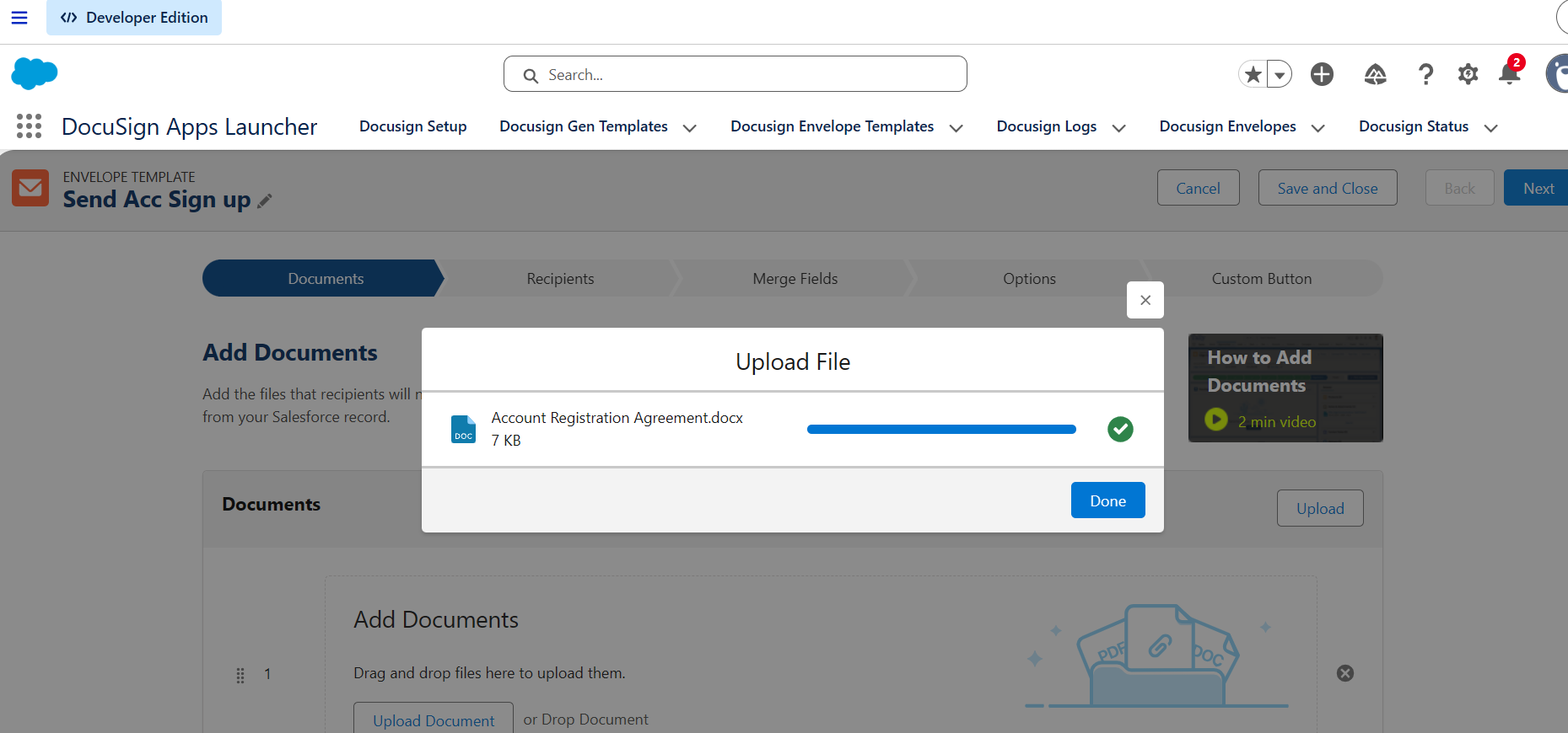 DocuSign Step 11