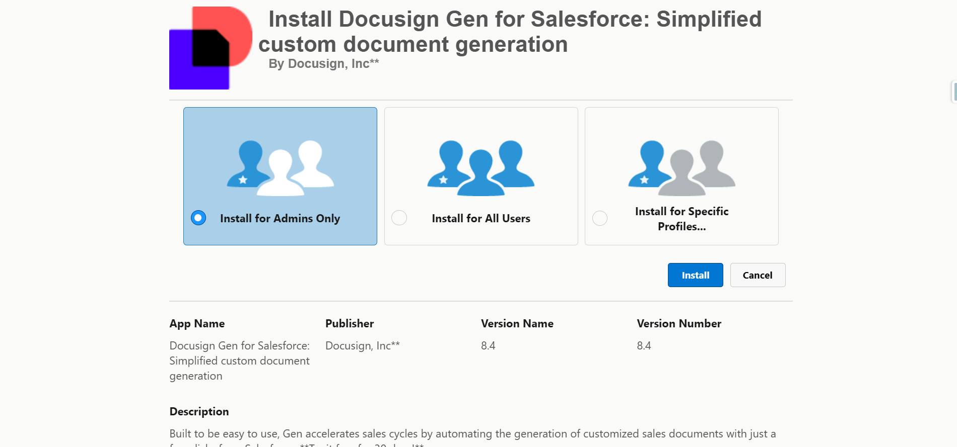 DocuSign Step 2