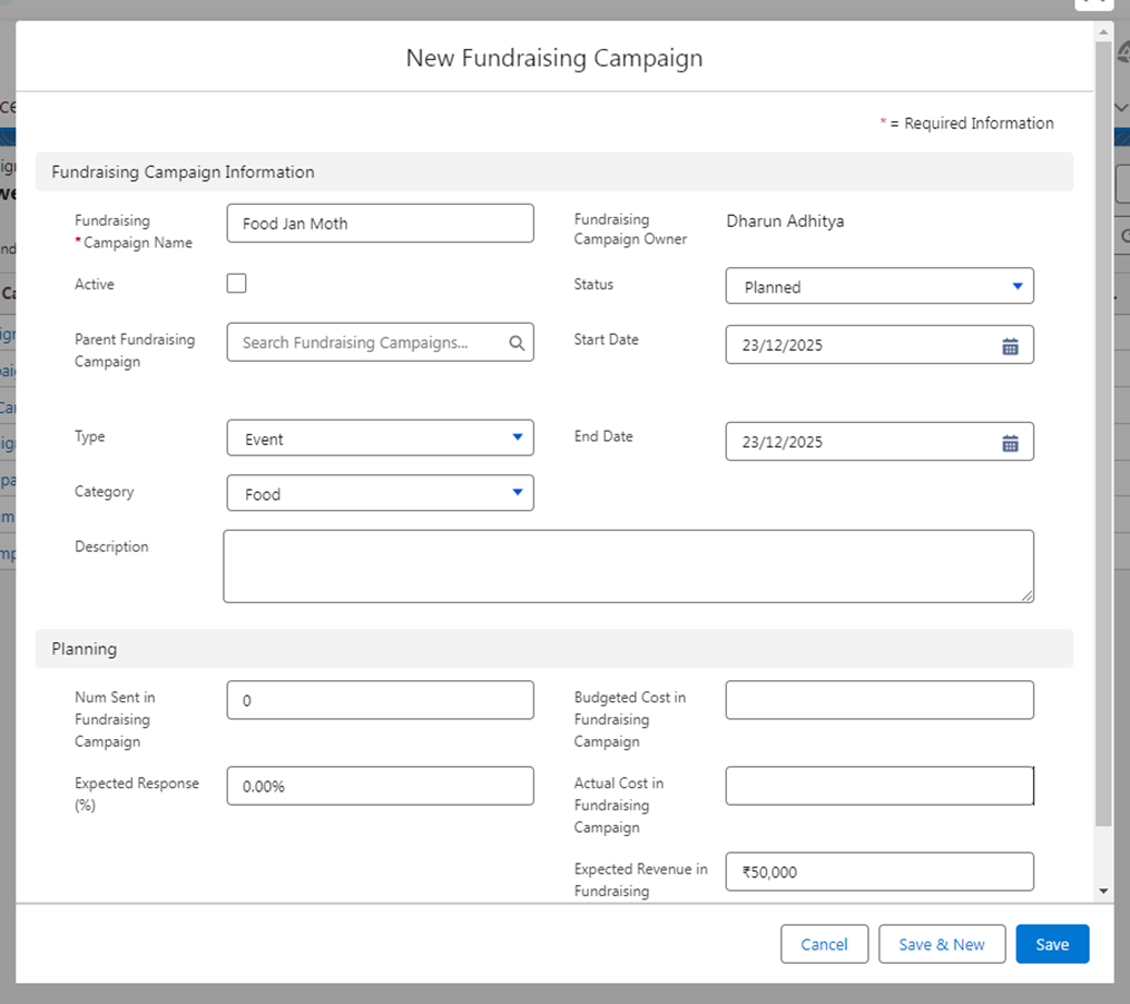 Modernizing NGO Fundraising and Donor Management with Salesforce NPSP Step 5