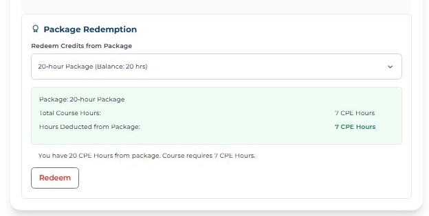 Prepaid Package Redemption Implementation in Salesforce Commerce Step 1