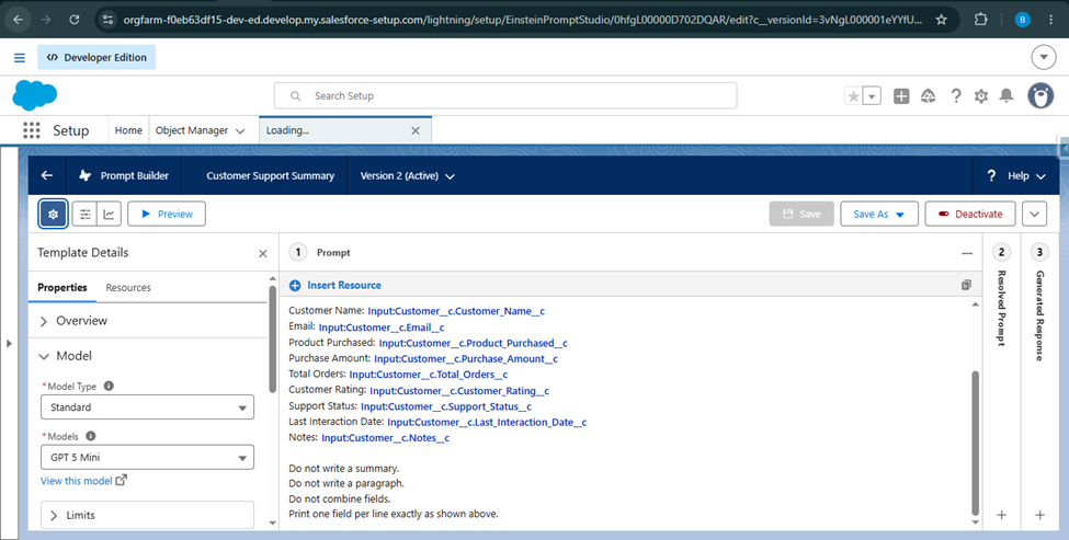 Prompt Builder Article Step 3