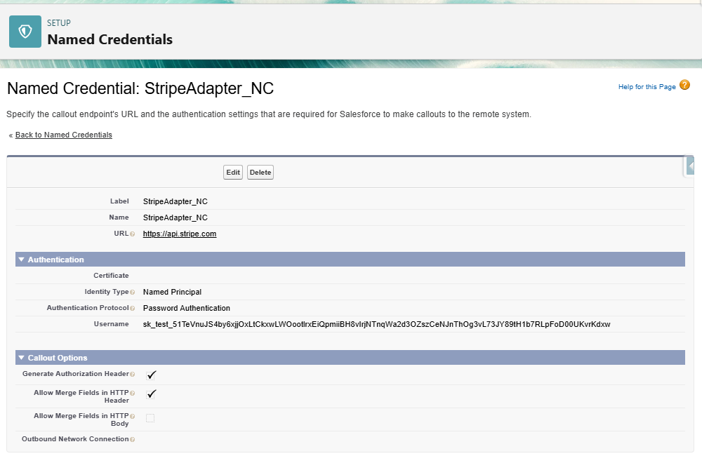 Setting Up a Stripe Payment Gateway Integration in Salesforce B2B Commerce Step 3