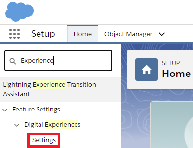 Salesforce B2B Commerce Cloud Store Set Up implementation screenshot