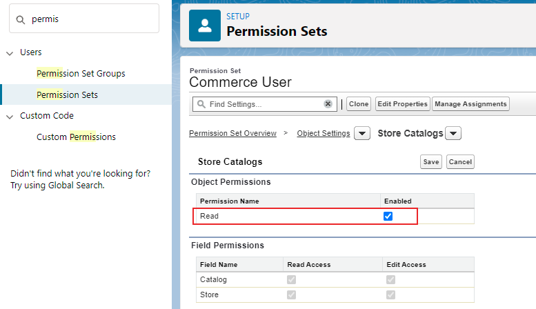 Salesforce B2B Commerce Cloud Store Set Up Step 16