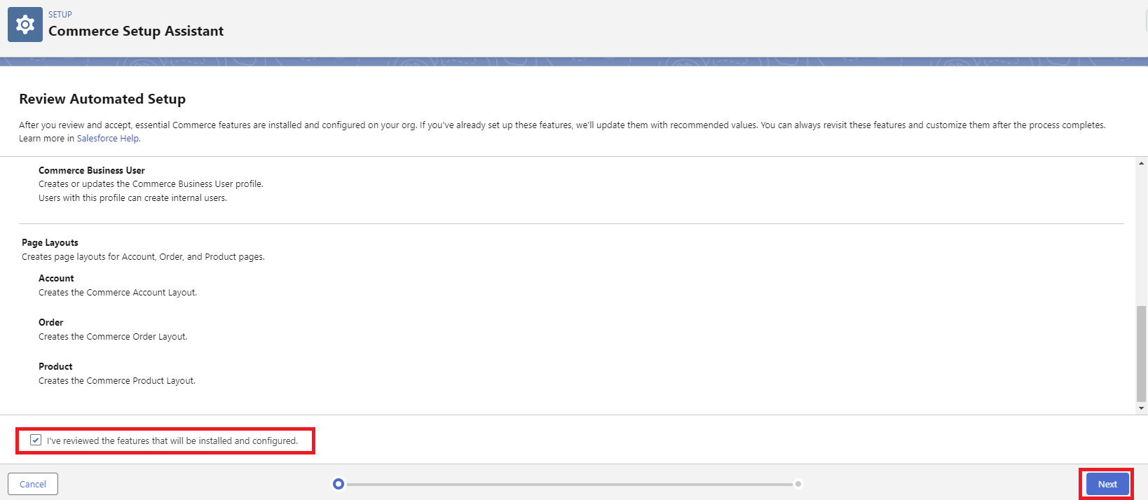 Salesforce B2B Commerce Cloud Store Set Up Step 21