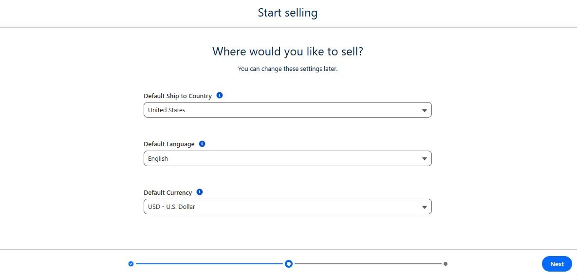 Salesforce B2B Commerce Cloud Store Set Up Step 24