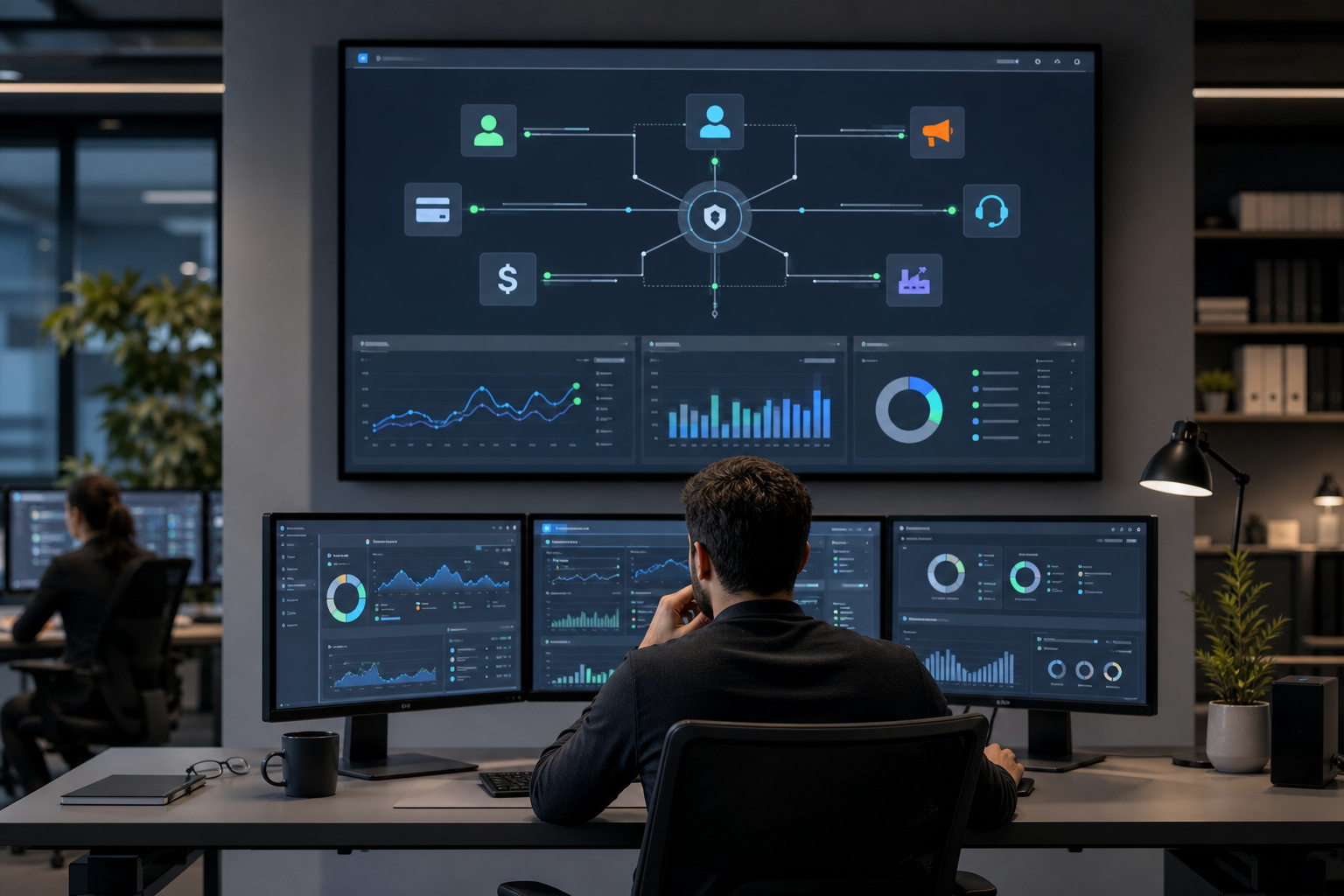 Salesforce integration dashboard