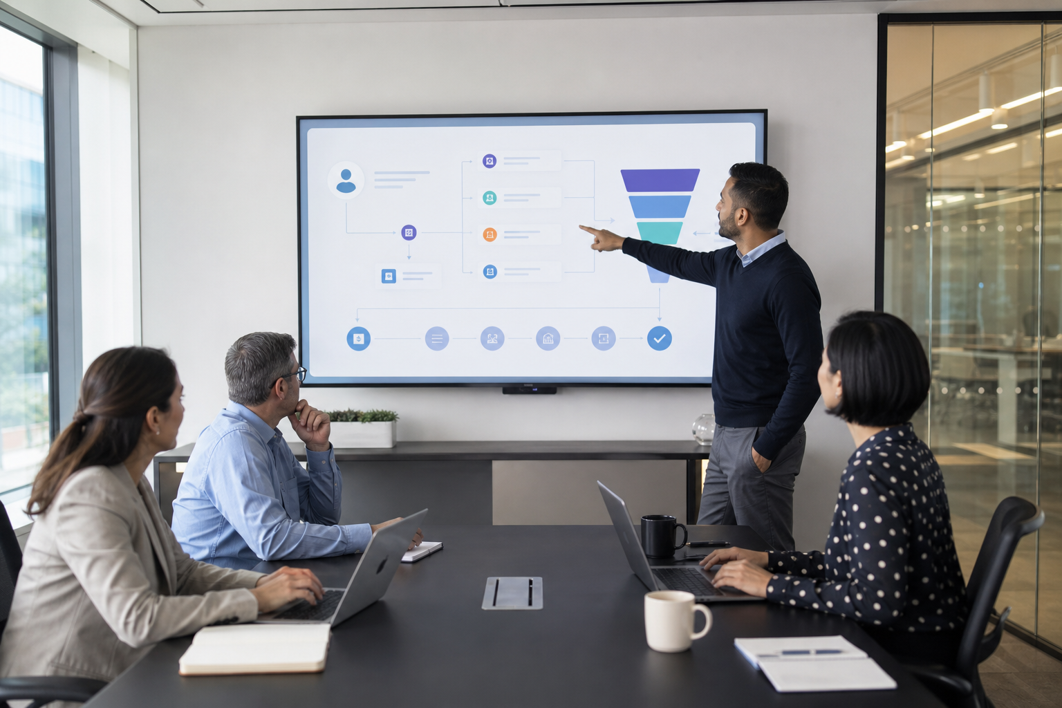 Salesforce consultants planning a connected CRM architecture